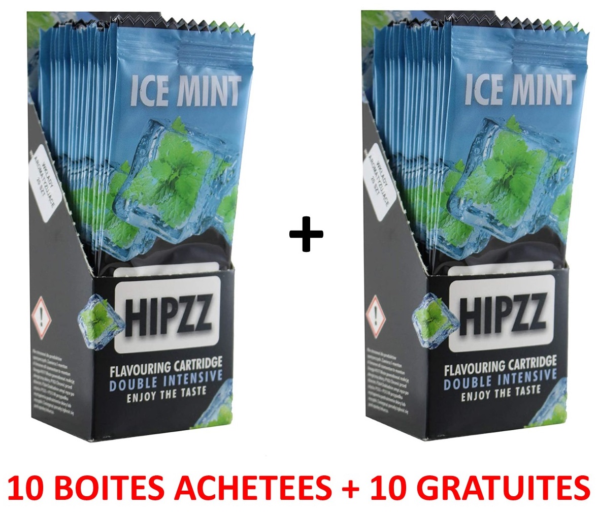 Promo 10 ice mint + 10 gratuites