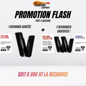 Promo Flash recharge Fliq 1+2 offertes