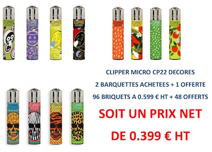CLIPPER MICRO 2 + 1 OFFERT