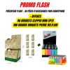 Présentoir de 6x6 câbles PLUGIT + 100 Belflam + 96 Clipper mini