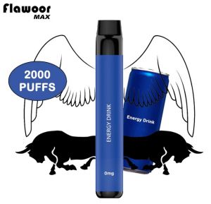 Flawoor max puff energy drink 0 mg nicotine