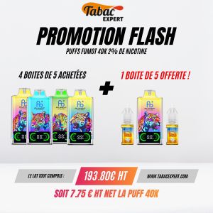 Puffs Léopard 40k 2% Promo 4+1