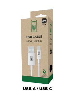 Cable 2 m USB-A to USB-C