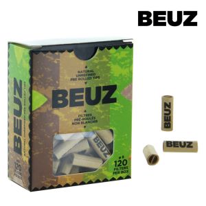 Filtres Beuz cartonnés pré-roulés brown x120