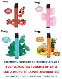 Flawoor Max Promo 2+2 offertes