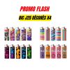 4 barquettes mini BIC décorés