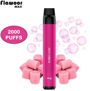 Flawoor max puff gum explosion 0 mg nicotine 