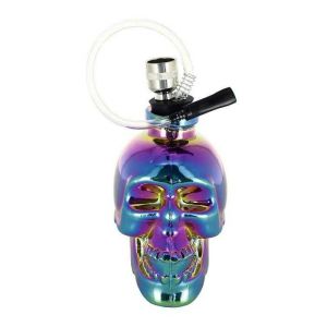 Glass bong mexican skull 