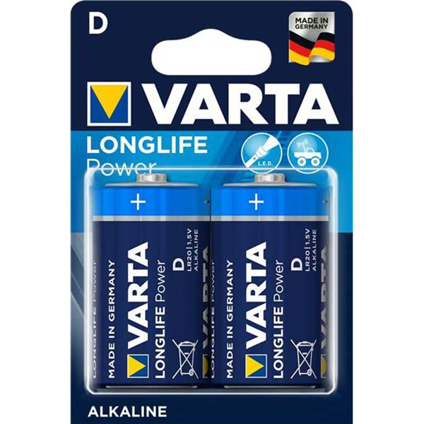 VARTA LR20/2 Longlife Power