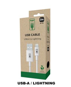 Cable 2 m USB-A to Iphone 