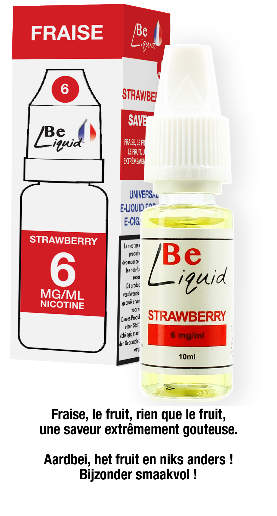 Strawberry 10 ml 6mg