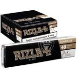 RIZLA slim black + filtres 